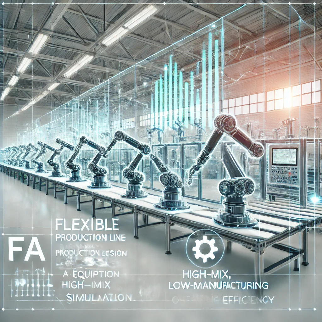 多品種少量生産と柔軟な生産ライン設計：シミュレーションとFA装置が創る次世代工場